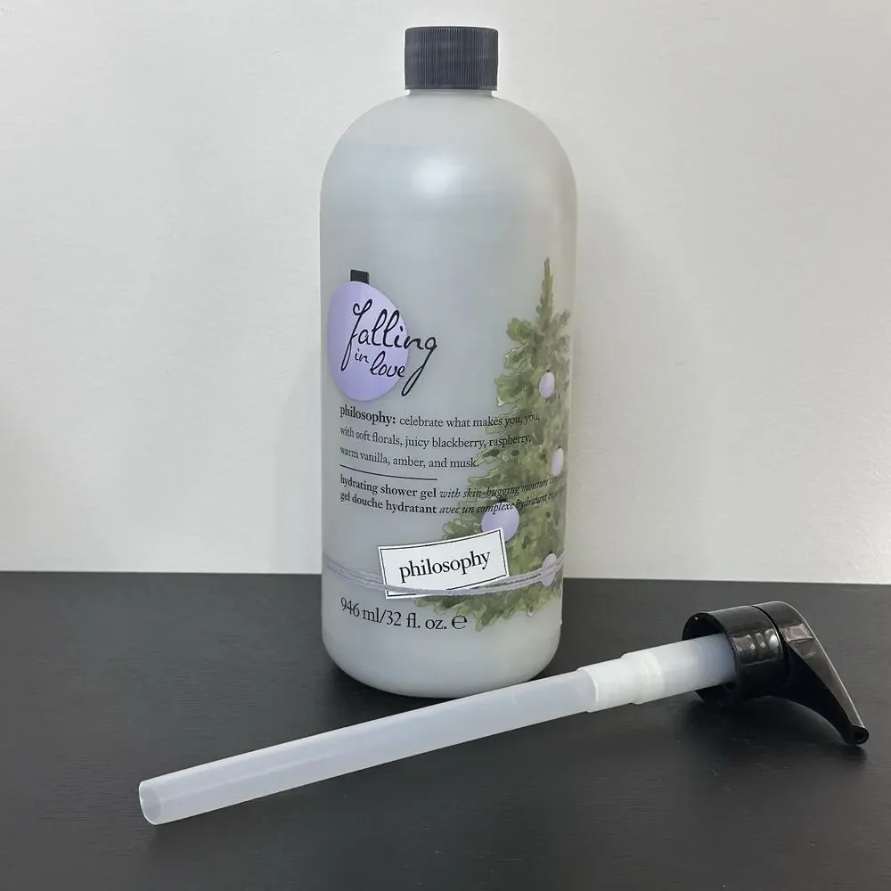 Philosophy NEW Falling In Love Set Hand Cream 7oz + Emulsion + Shower Gel 32oz